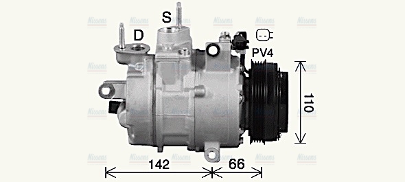 AVA Aircon Compressor FDAK670
