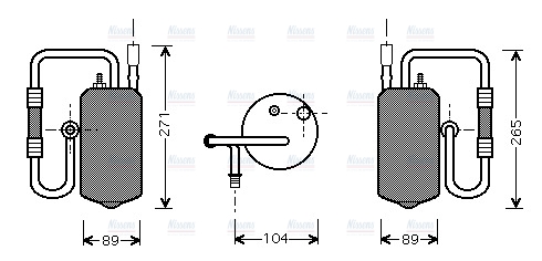 AVA Aircon Receiver Dryer Filter FDD349