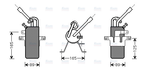 AVA Aircon Receiver Dryer Filter FDD374