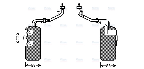 AVA Aircon Receiver Dryer Filter FDD466