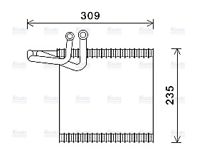 AVA Aircon Evaporator FDV493
