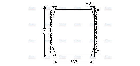 AVA Aircon Condenser FE5013