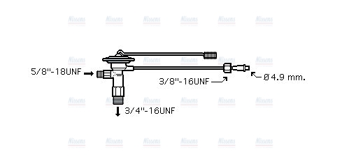 AVA Aircon Expansion valve FT1307