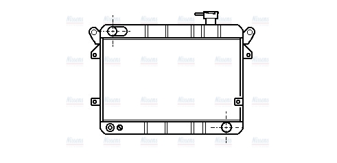 AVA Coolant Radiator FT2017