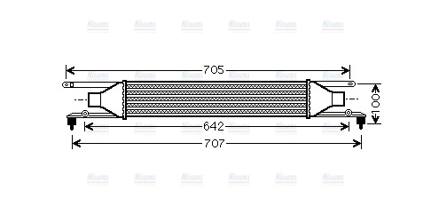 AVA Charge Air Intercooler FT4320