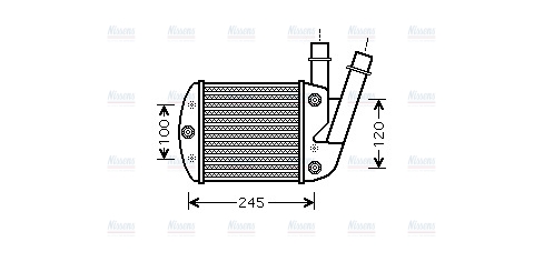 AVA Charge Air Intercooler FT4340