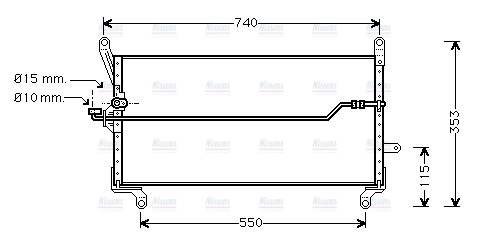 AVA Aircon Condenser FT5179