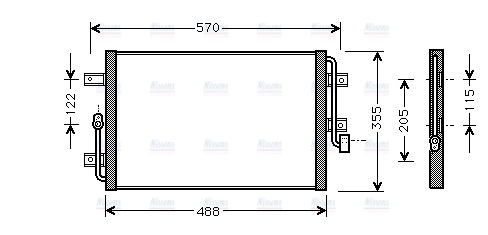 AVA Aircon Condenser FT5245