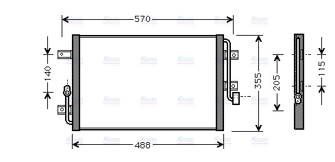 AVA Aircon Condenser FT5246