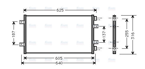 AVA Aircon Condenser FT5247