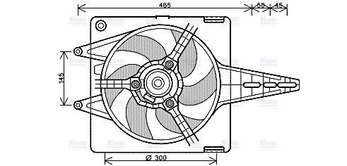 AVA Radiator Fan FT7547