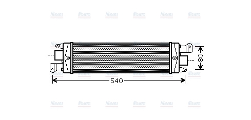 AVA Charge Air Intercooler FTA4337