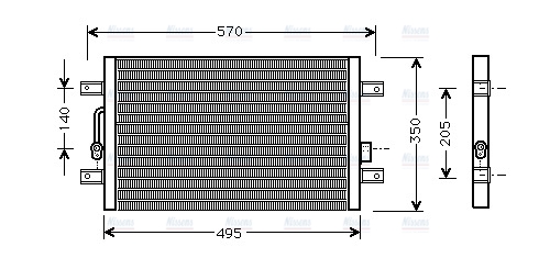 AVA Aircon Condenser FTA5240