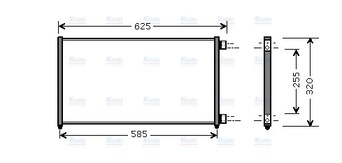 AVA Aircon Condenser FTA5256