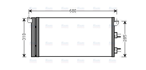AVA Aircon Condenser FTA5293D