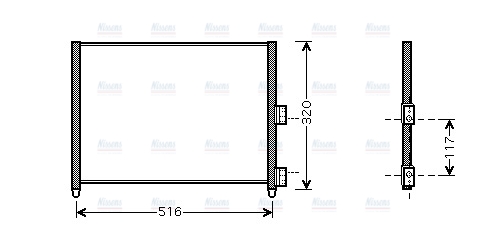 AVA Aircon Condenser FTA5303