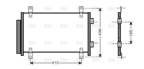 AVA Aircon Condenser FTA5351D
