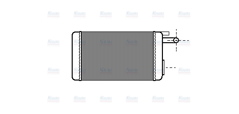 AVA Cabin Heater Core FTA6106