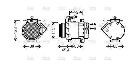 AVA Aircon Compressor FTAK366