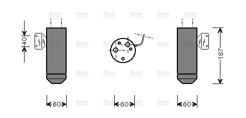 AVA Aircon Receiver Dryer Filter FTD075
