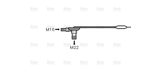 AVA Aircon Expansion valve HD1251