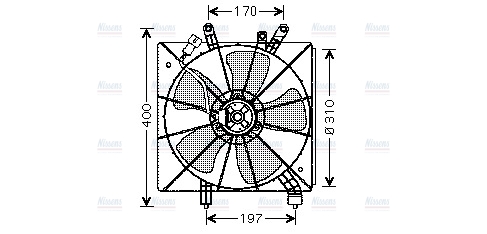 AVA Radiator Fan HD7507