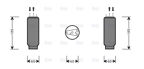 AVA Aircon Receiver dryer HDD101
