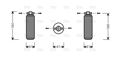 AVA Aircon Receiver dryer HDD211