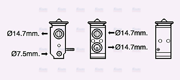 AVA Aircon Expansion Valve HY1579
