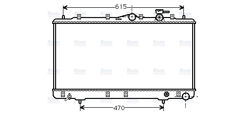 AVA Coolant Radiator HY2026