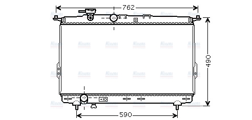 AVA Coolant Radiator HY2106