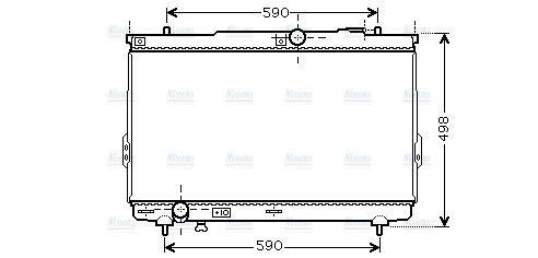 AVA Coolant Radiator HY2111