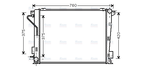 AVA Coolant Radiator HY2171