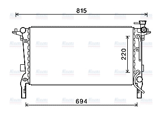 AVA Coolant Radiator HY2242