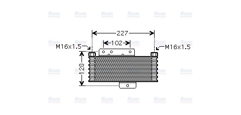 AVA Oil cooler HY3261