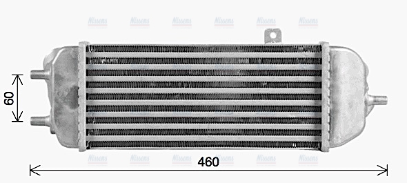 AVA Charge Air Intercooler HY4477