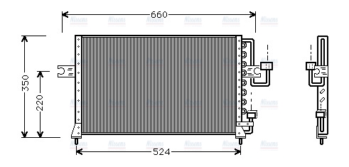 AVA Aircon Condenser HY5045