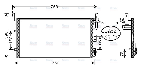 AVA Aircon Condenser HY5083