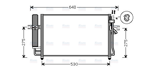 AVA Aircon Condenser HY5087D