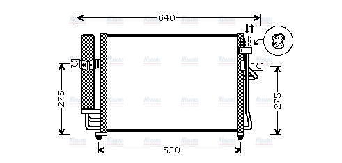 AVA Aircon Condenser HY5090D