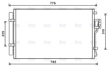 AVA Aircon Condenser HY5311D