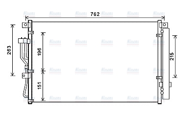 AVA Aircon Condenser HY5345D