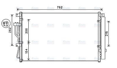 AVA Aircon Condenser HY5394D