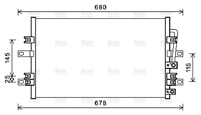AVA Aircon Condenser HY5401