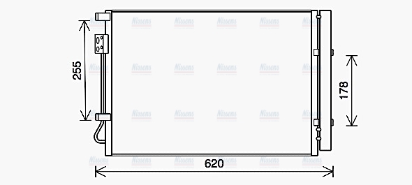 AVA Aircon Condenser HY5448D