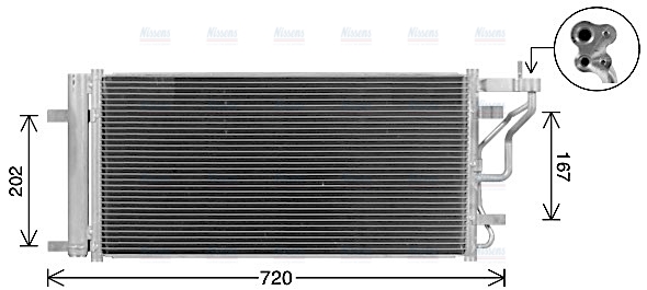 AVA Aircon Condenser HY5577D