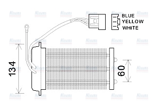 AVA Heater Core HY6234