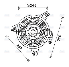 AVA Radiator Fan HY7570