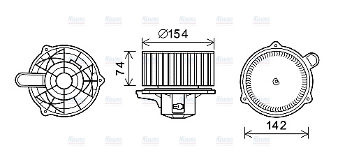 AVA Blower Fan HY8349