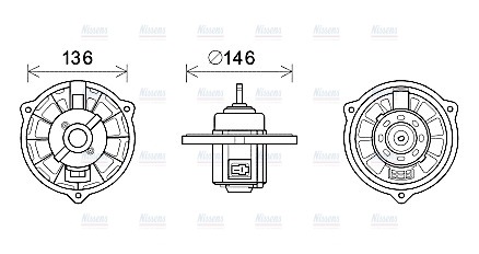 AVA Blower Fan HY8416